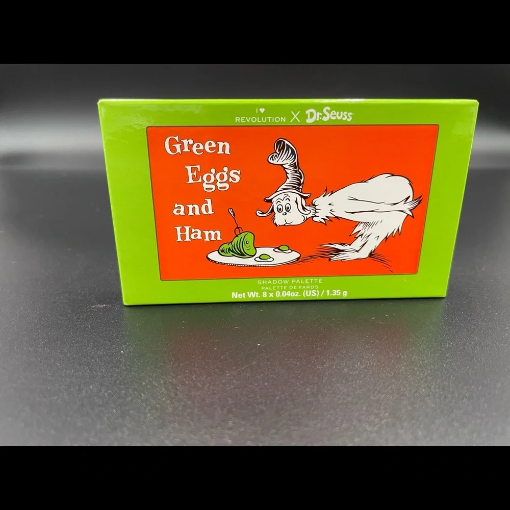 I Heart Revolution x Dr. Seuss Green Eggs and Ham Shadow Palette